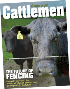 Black Cat Post Post Pounder article featured in American Cattlemen